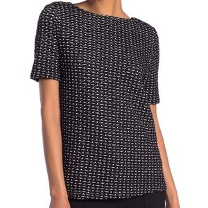 Philosophy Textured Short Sleeve top